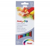 PENTEL CB8-12 12色木顏色筆