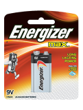 勁量 Energizer® MAX® 9V  鹼性電池(1粒)