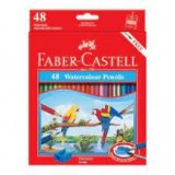 Faber-Castell 114468 48色水溶木顏色