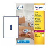 AVERY  A4 白色多用途標籤 LABEL 100張裝