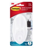 3M Command™ BATH19-ES 無痕™ 浴室<特大型>防水掛鈎 (1個裝)
