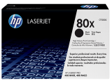 HP 80X 高容量黑色原廠 LaserJet 碳粉盒 (CF280X)  