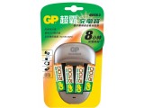 GP充電寶Quick3 8小時充電器連AA 2100系列充電池4粒 PB27 