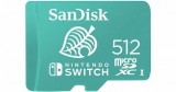 SanDisk - Nintendo MicroSD 512GB UHS-1 100M/R 90M/W(SDSQXAO-512G-GN3ZN)