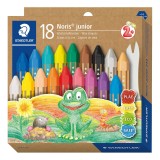 STAEDTLER Noris® junior 224 C18 Wax crayon 珍寶特粗蠟筆(18色)