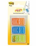 3M Post-it® 682-SH-OBL 3色膠質旗仔< Sign Here> (24 x 43mm) ** New **