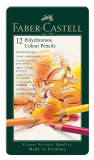Faber-Castell 110012 專業級12色木顏色(鐵盒裝)