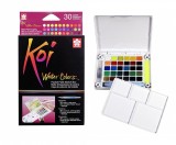 SAKURA XNCW-30N Koi Water Colors 水彩磚(30色)