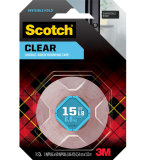 3M Scotc® 410S 強力雙面透明膠帶(1