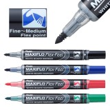 PENTEL MAXIFLO Flex-Feel MWL5SBF 後壓充水式<軟頭>白板筆