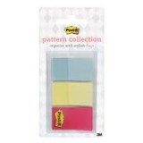 3M Post-it® 680-CANDY 3色膠質旗仔(24 x 43mm) 