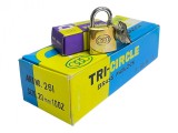 三環牌 TRI-CIRCLE 銅掛鎖(3匙)<32mm> - 263