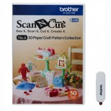 Brother ScanNCut CAUSB4 3D 手工合集 No.4 3D-Craft Pattern Collection (USB隨身碟)