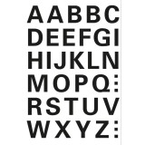 HERMA 4163 英文字母貼紙(黑字) A-Z