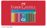 Faber-Castell 112435 GRIP 36色三角水溶木顏色(鐵盒裝)