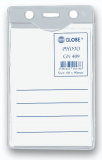 GLOBE GN409 60X90mm 直身軟膠證件牌(淨牌)