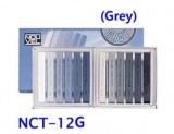 日本櫻花牌 SAKURA NCT-12G 乾粉彩(12色套裝) 灰色系列