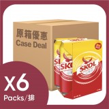 原箱獅威 4罐大罐裝啤酒6 X 500 ML