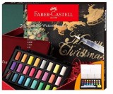 Faber-Castell 576027 Metallic Solid Water Colors set 水彩磚(24色)