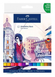 FABER-Castell 164612 Goldfaber Aqua Dual Marker (12支裝)