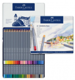 Faber-Castell 114648 48色三角水溶木顏色(鐵盒裝)