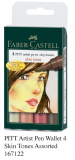 FABER 167122 PITT 美術畫筆(4支套裝) Skin Tones