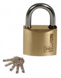 BELLHORN 電腦匙銅掛鎖(拆膽) 鋼色(5匙)<50mm> - 2850ICSS