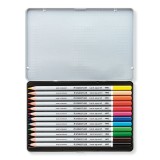 STAEDTLER karat® aquarell 125 M12 專業水彩木顏色(鐵盒12色)