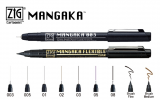 ZIG MANGAKA 漫畫專用水性筆/勾線筆 - CNM <單色/套裝可選)
