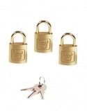 BELLHORN 同匙窗花銅掛鎖(3匙)<4個掛鎖><20mm> - 1420