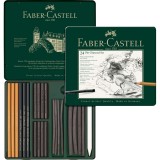 Faber-Castell 112978 iPtt Charcoal set 素描套裝(24件裝)