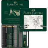 Faber-Castell 112973 Pitt Graphite set 素描套裝(19件裝)
