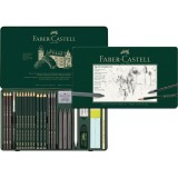 Faber-Castell 112974 Pitt Graphite set 素描套裝(26件裝)