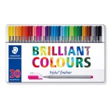 STAEDTLER triplus® fineliner 334 M30 三角幼線筆(鐵盒30色) 0.3mm