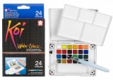 SAKURA XNCW-24N Koi Water Colors 水彩磚(24色)