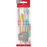 Faber-Castell 481620 4支裝畫筆 (粉色系列)