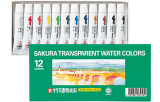 SAKURA OW-12 水彩顏料(12色)