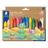STAEDTLER Noris® junior 224 C12 Wax crayon 珍寶特粗蠟筆(12色)