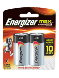 勁量 Energizer® MAX® C  鹼性電池(2粒)