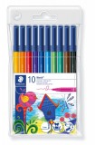 STAEDTLER Noris® 326 WP10 Fibre-tip pen 水彩筆(10色)