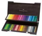 Faber-Castell 117513 專業級120色水溶木顏色(珍藏木盒套裝)