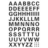 HERMA 4158 英文字母貼紙(黑字) A-Z