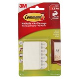 3M Command™ 17202HK 無痕™<白色>魔術貼-小型(4對裝)