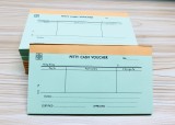 TC 319 <小>英文傳票(Petty Cash Voucher) 綠色底