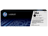 HP 36A 黑色原廠 LaserJet 碳粉盒<孖裝> (CB436AD)