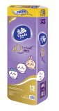 維達 - 4D Deluxe 立體壓花 4層衛生紙 12卷裝 ** 公仔版 **