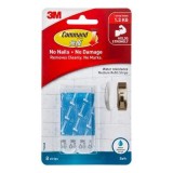 3M Command™ 17606B 無痕™ 防水膠貼 - 中型(8片裝)