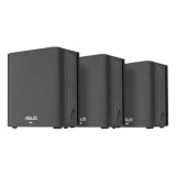 ASUS BD4(B-3-PK) ZenWiFi 雙頻 WiFi 7 (802.11be) AiMesh 可擴充路由器 (黑色) (3件裝)