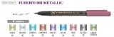 ZIG CBK-55MT Fudebiyori Metallic 日和金屬色軟毛書法筆(9單色/套裝可供選擇)