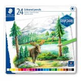 STAEDTLER 146C M24 鐵盒乾性木顏色(24色)